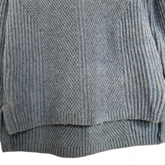 Madewell Sophia Heather Spruce Ribbed Sweater Size Small - Picture 12 of 13